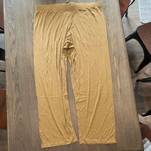 NWT Skims Soft Lounge Sleep Pant Gold Size 4X